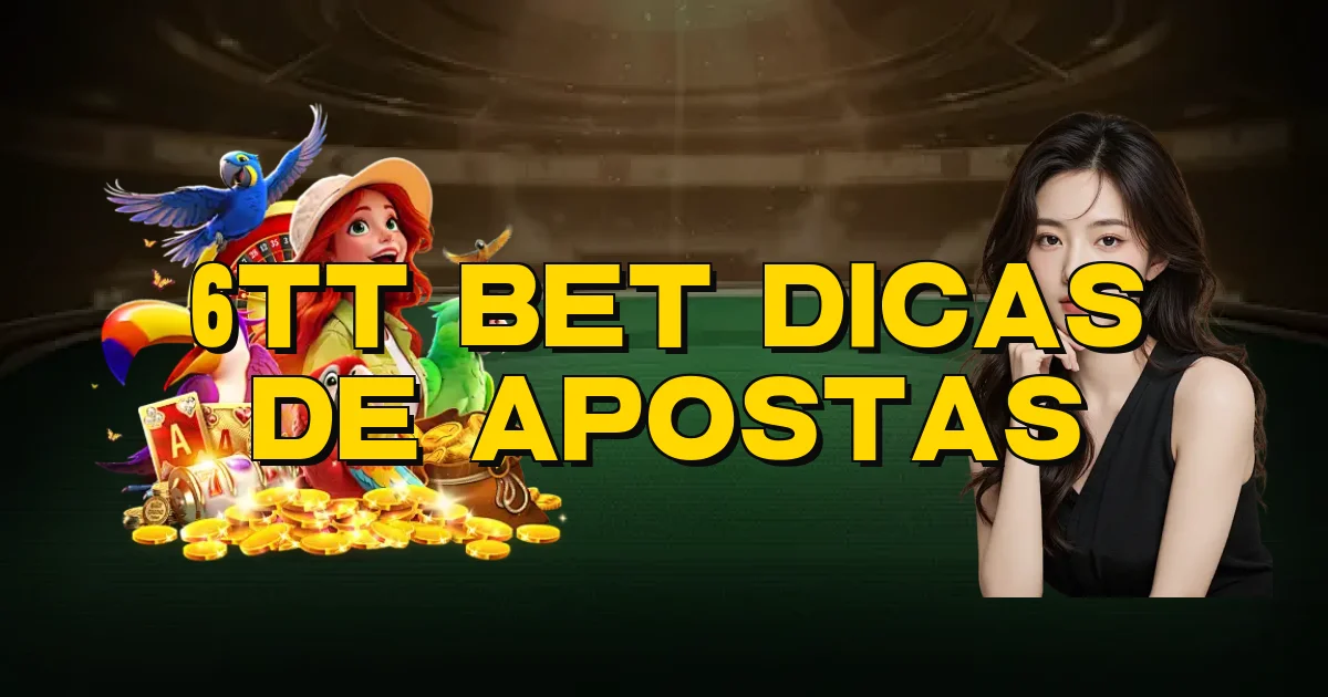 6Tt Bet Dicas De Apostas Oficial