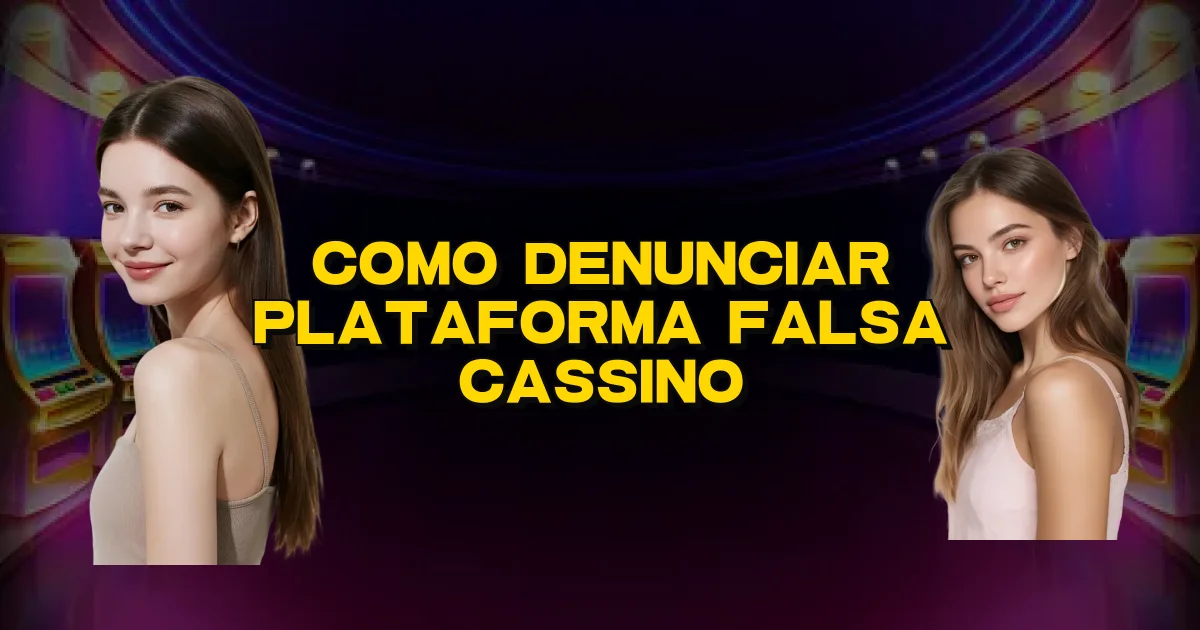 Como Denunciar Plataforma Falsa Cassino Oficial