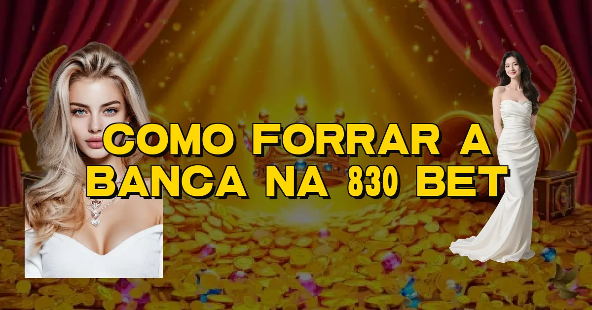 Como Forrar A Banca Na 830 Bet Oficial