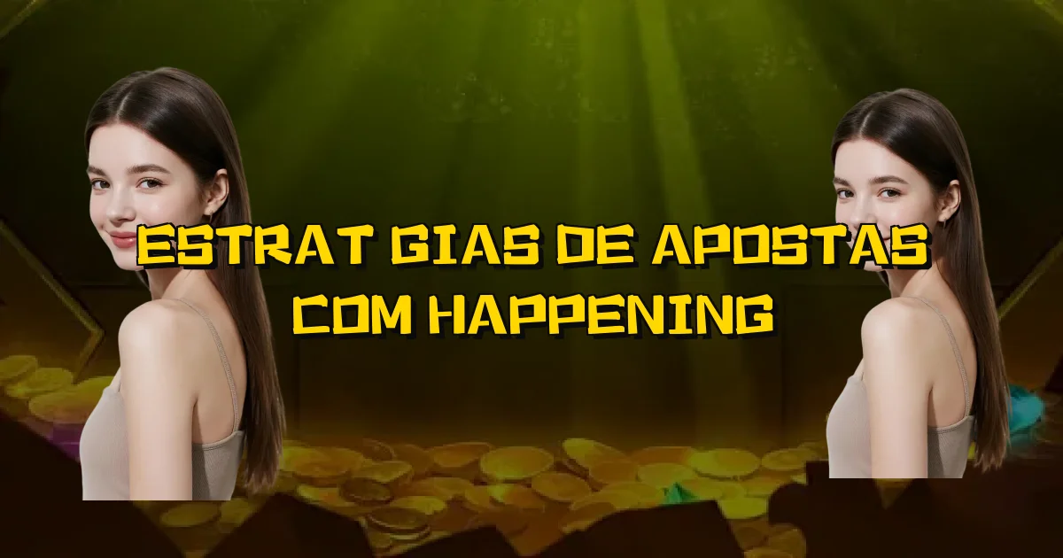 Estratégias De Apostas Com Happening Oficial