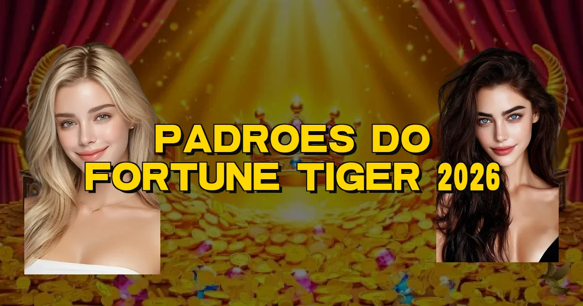 Padroes Do Fortune Tiger 2026 Oficial