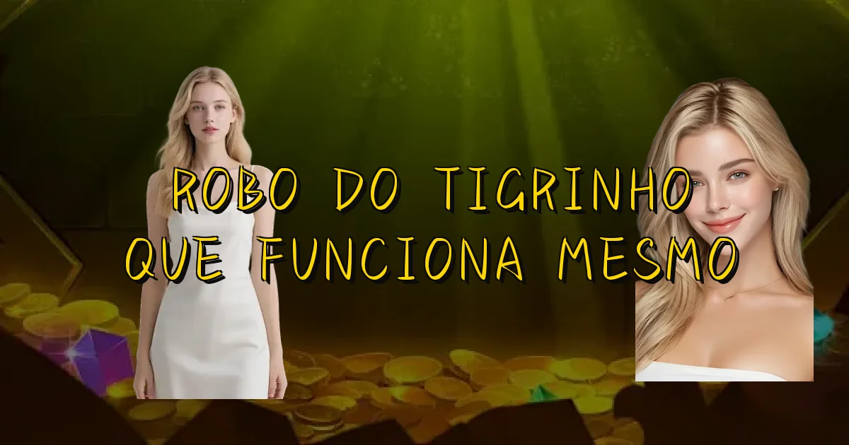 Robo Do Tigrinho Que Funciona Mesmo Oficial